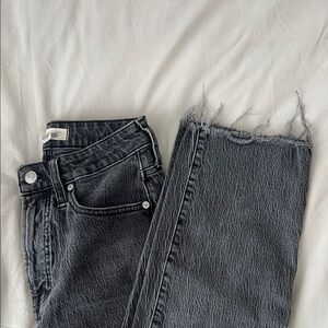 Madewell Curvy Perfect Vintage High Waisted Straight Jean